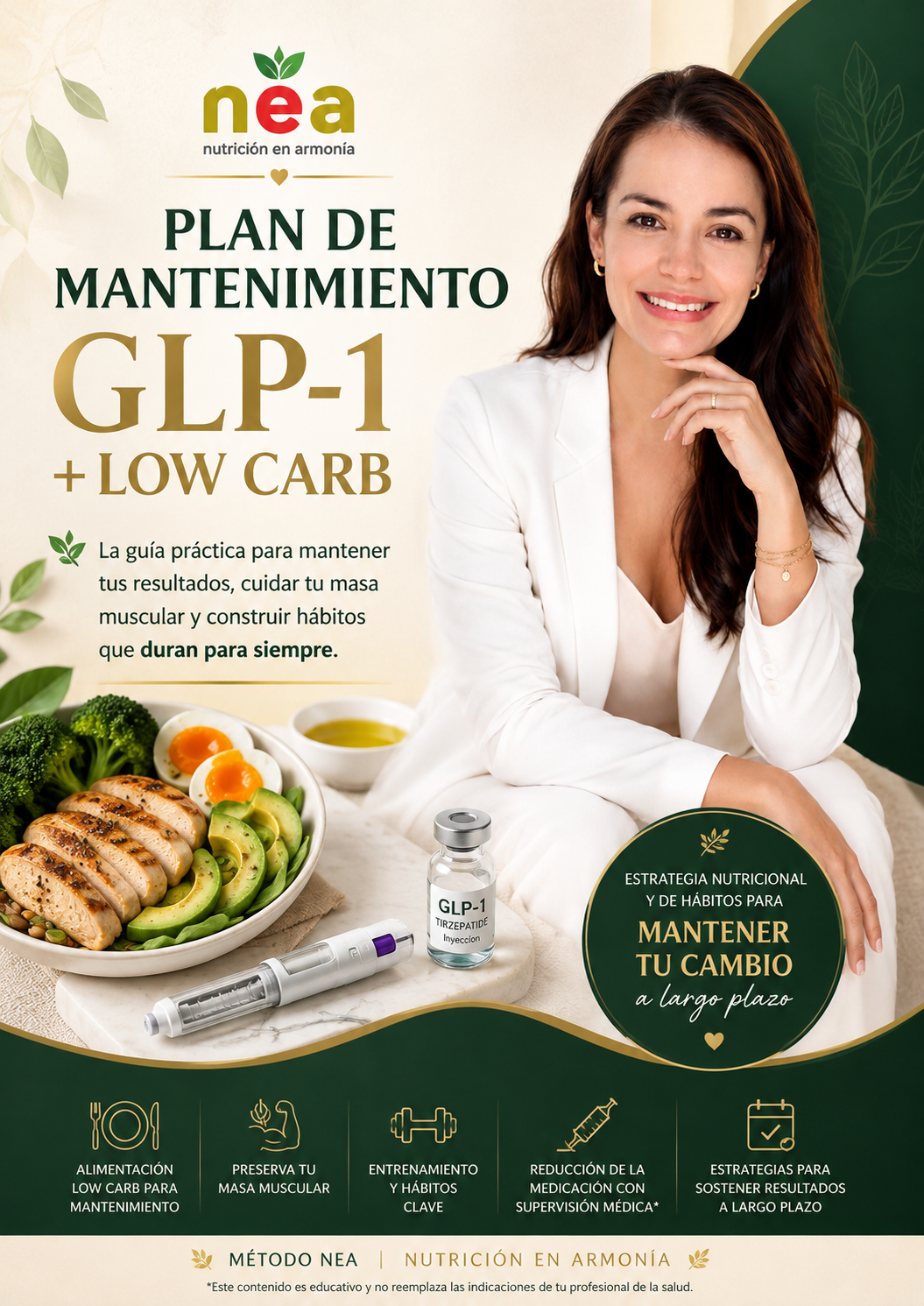 Plan de Mantenimiento en GLP1 y low carb NEA